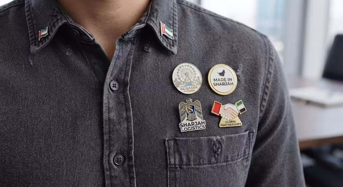 How Custom Pins Help Sharjah Businesses Build a Stronger Brand